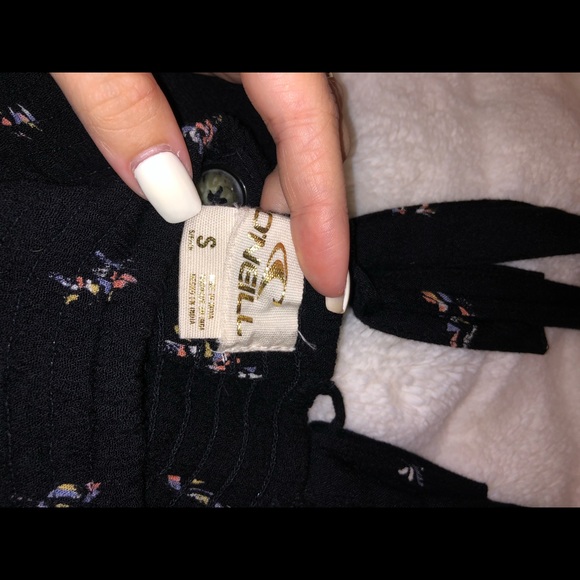 Overall Floral Flowy Pants - Picture 2 of 2